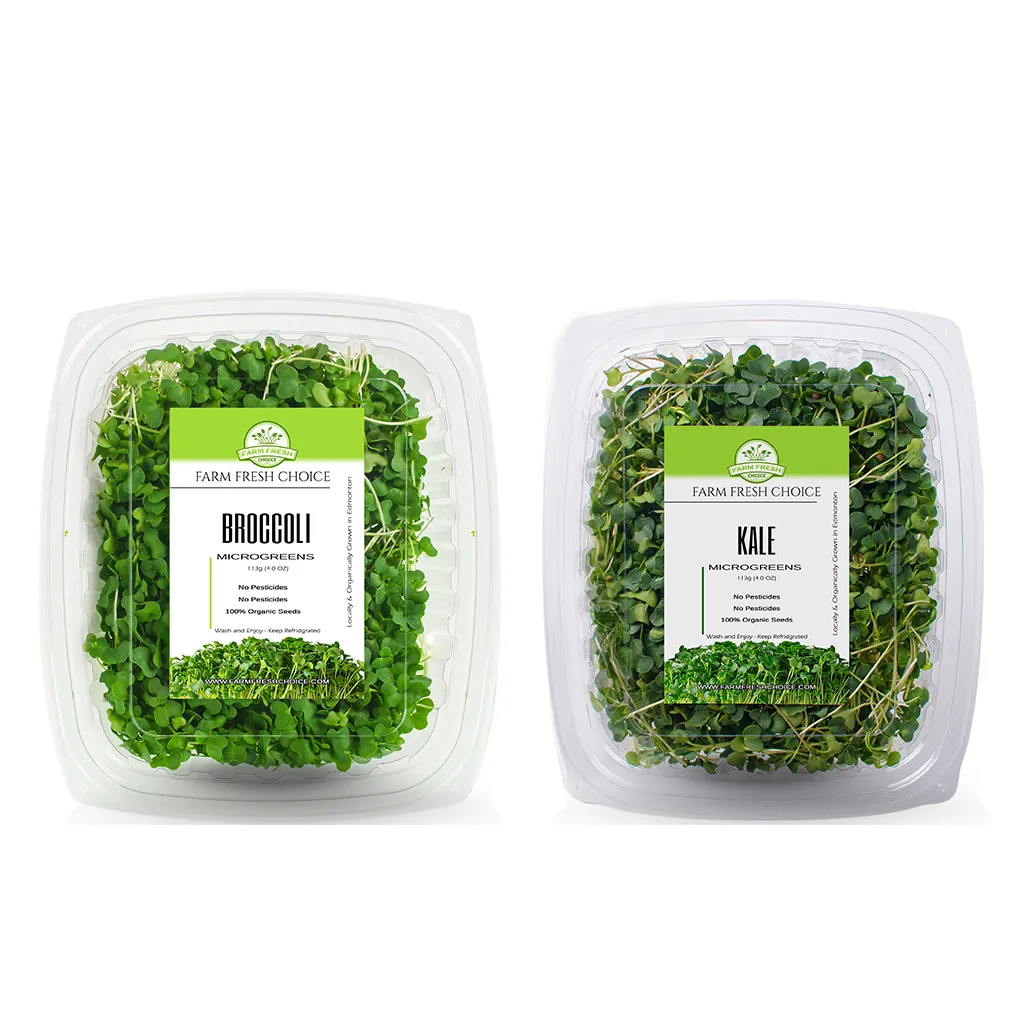Biweekly Broccoli/Kale Microgreens - Subscription