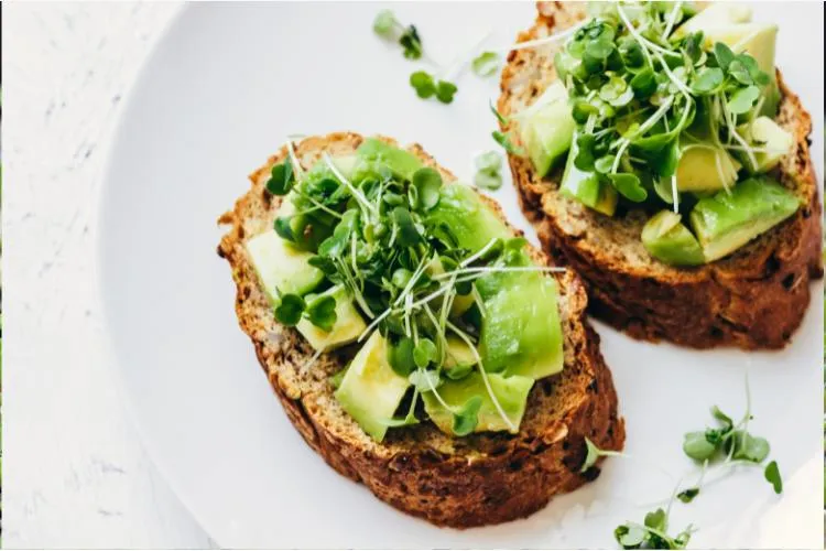 microgreen in sandwish