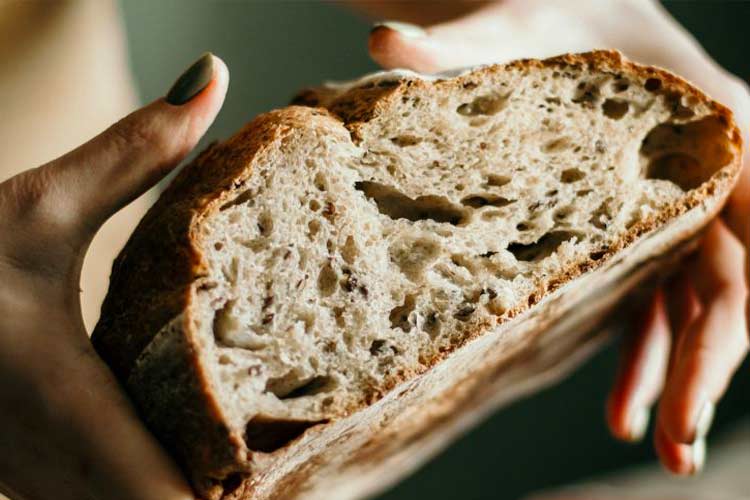 sliced sourdough bread